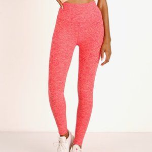 Beyond Yoga - Spacedye High Waisted Legging in "Raspberry-Peach" Size S